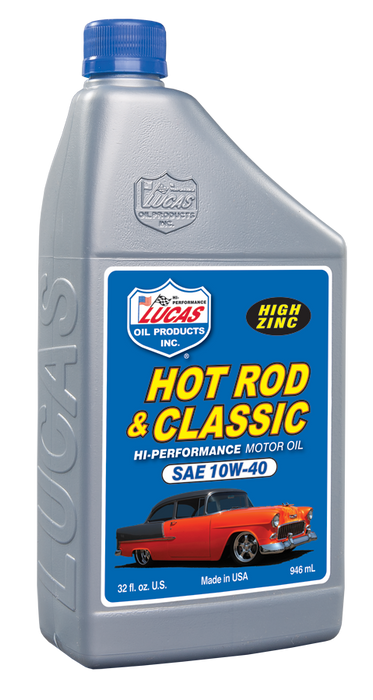 Lucas Oil Products 10688 Hot Rod & Classic Car HP Motor Oil SAE 10W-40 - Truck Part Superstore