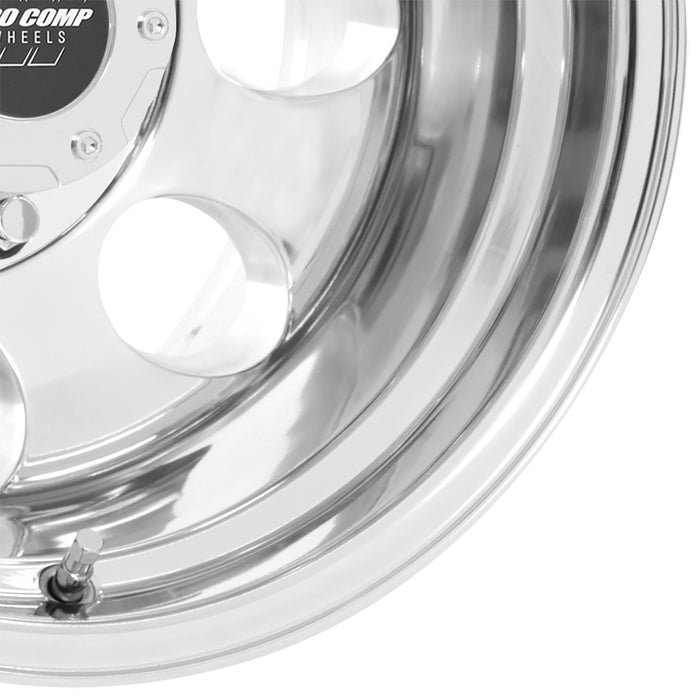 Pro Comp Alloy Wheels 1069-6170 Series 1069 16x10 with 8 on 170 Bolt Pattern Polished Pro Comp Alloy Wheels - Truck Part Superstore