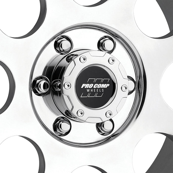 Pro Comp Alloy Wheels 1069-6183 Series 1069 16x10 with 6 on 5.5 Bolt Pattern Polished Pro Comp Alloy Wheels - Truck Part Superstore