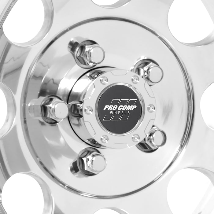 Pro Comp Alloy Wheels 1069-6865 Series 1069 16x8 with 5 on 4.5 Bolt Pattern Polished Pro Comp Alloy Wheels - Truck Part Superstore