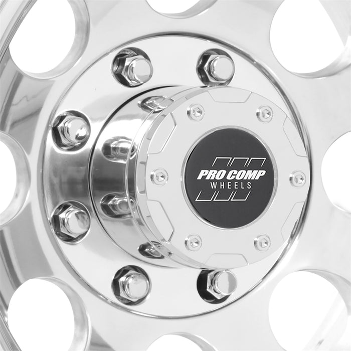 Pro Comp Alloy Wheels 1069-6882 Series 1069 16x8 with 8 on 6.5 Bolt Pattern Polished Pro Comp Alloy Wheels - Truck Part Superstore
