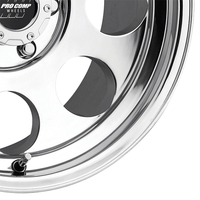 Pro Comp Alloy Wheels 1069-7936 Series 1069 17x9 with 6 on 135 Bolt Pattern Polished Pro Comp Alloy Wheels - Truck Part Superstore