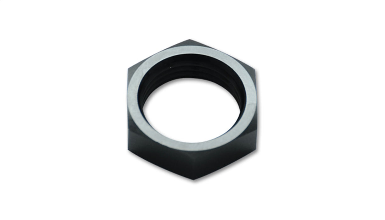 Vibrant Performance 10691 Bulkhead LockNut; Size: -4AN; 6061 Aluminum; Anodized Black; - Truck Part Superstore
