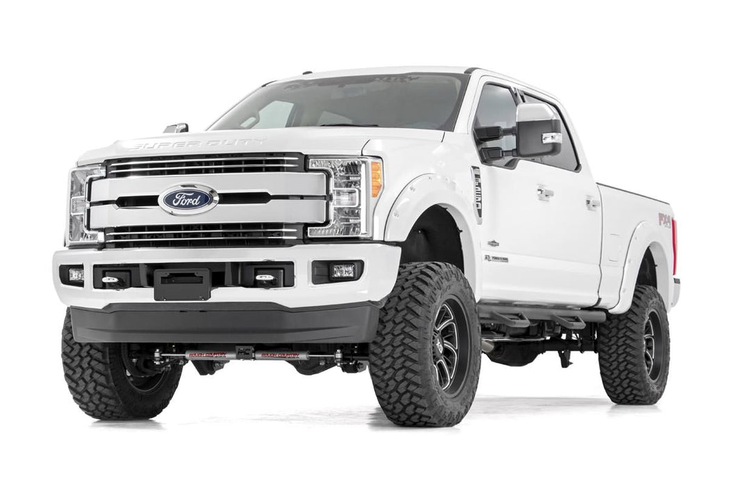 Rough Country 55021 4.5 Inch Suspension Lift Kit w/Front Drive Shaft 17-19 F-250 4WD Diesel Rough Country - Truck Part Superstore