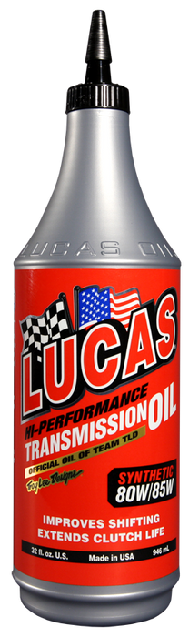 Lucas Oil Products 10778 80W/85W Motorcycle Transmission Oil - Truck Part Superstore