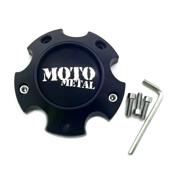 Moto Metal 1079L121ASGBMO1 MOTO METAL CAP 6X4.5/120 SG-BLACK - Truck Part Superstore