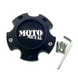 Moto Metal 1079L121ASGBMO1 MOTO METAL CAP 6X4.5/120 SG-BLACK - Truck Part Superstore