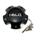 Helo 1079L133HE1SB-H39 HELO CAP 5X5 LUG H39 - SATIN BLACK - Truck Part Superstore