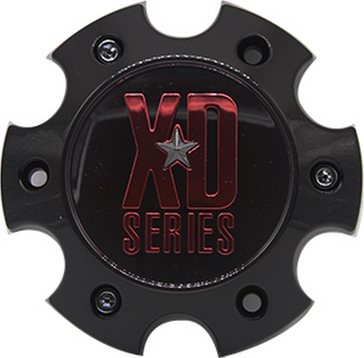 XD 1079L140SGB-H34RC XDS CAP 6X135 SG-BLACK W/ RED TINT CC - Truck Part Superstore