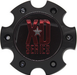 XD 1079L140SGB-H34RC XDS CAP 6X135 SG-BLACK W/ RED TINT CC - Truck Part Superstore