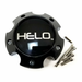 Helo 1079L145AHE1GB-H42 HELO CAP 5X5.5/150 LUG H42 - GLOSS BLACK - Truck Part Superstore