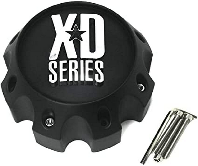 XD 1079L145AMB-H42 XDS CAP MATTE BLK 5X5.5/150 W/ BLK SCREW - Truck Part Superstore