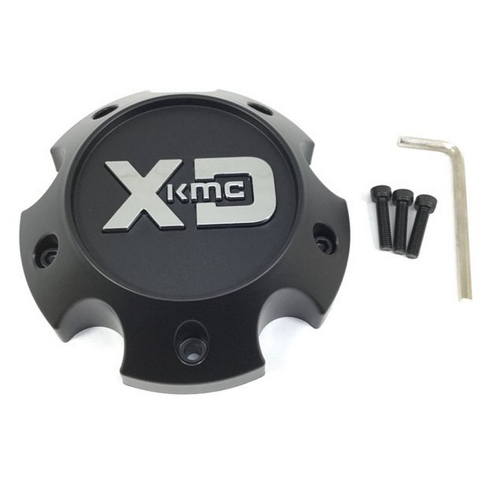 XD 1079L145ASB1-H42 XDS CAP SATIN BLACK 5X5.5/150 (NEW LOGO) - Truck Part Superstore
