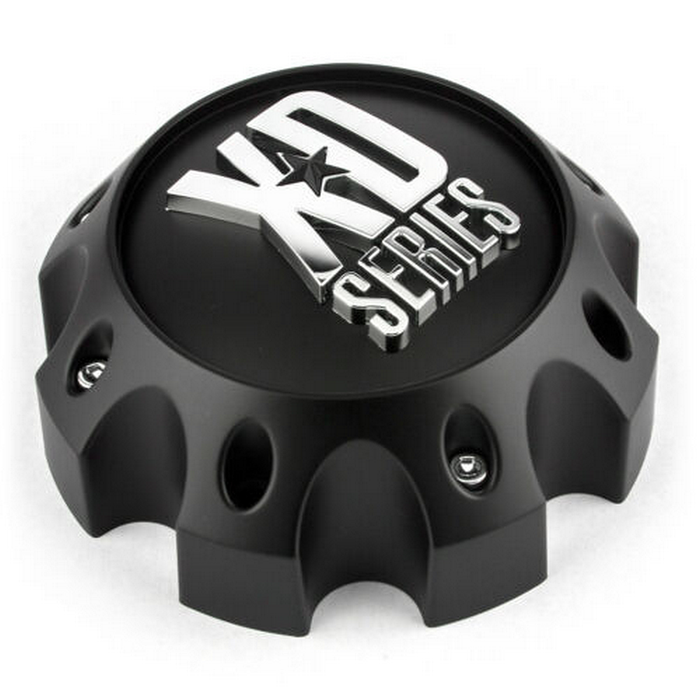 XD 1079L145ASGB-H42 XDS CAP SG-BLK 5X5.5/150 W/ BLK SCREW - Truck Part Superstore