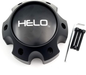 Helo 1079L145HE1SB HELO CAP 6X5.5 SATIN BLACK - Truck Part Superstore