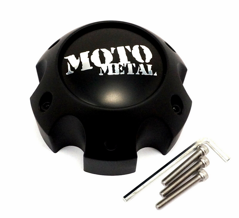 Moto Metal 1079L145MBMO1 MO967/968 CAP SATIN BLACK 6X5.5 - Truck Part Superstore