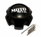 Moto Metal 1079L145MBMO1 MO967/968 CAP SATIN BLACK 6X5.5 - Truck Part Superstore
