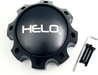 Helo 1079L170HE1SB HELO CAP 8 LUG H65 - SATIN BLACK - Truck Part Superstore