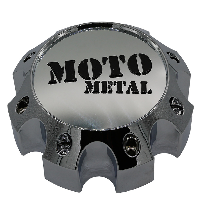 Moto Metal 1079L170MO3CH-H62 MOTO CAP 8X170 H62 CHROME - Truck Part Superstore