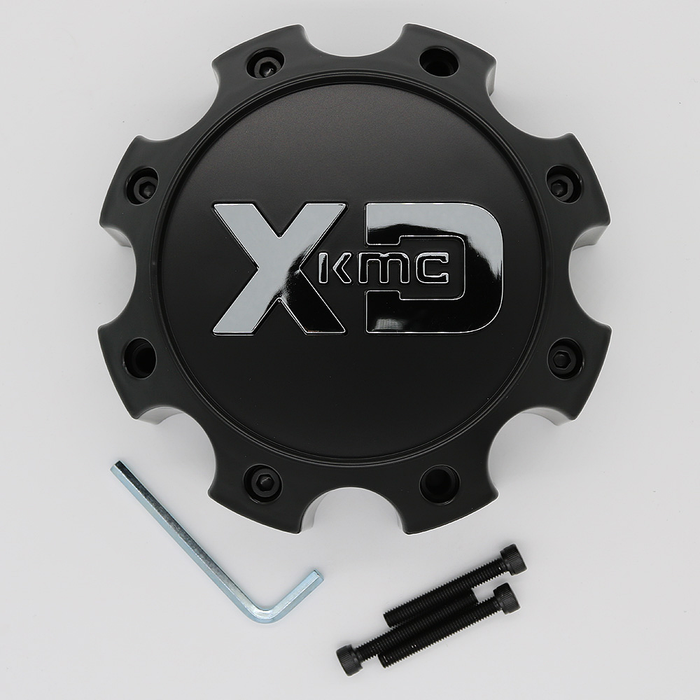XD 1079L170SB1-H63 XDS CAP 8X170 SATIN BLACK (NEW LOGO) - Truck Part Superstore