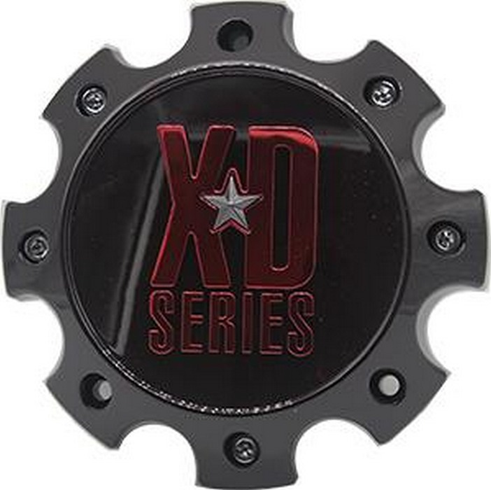 XD 1079L170SGB-H42RC XDS CAP 8 LUG SG-BLACK W/ RED TINT CC - Truck Part Superstore