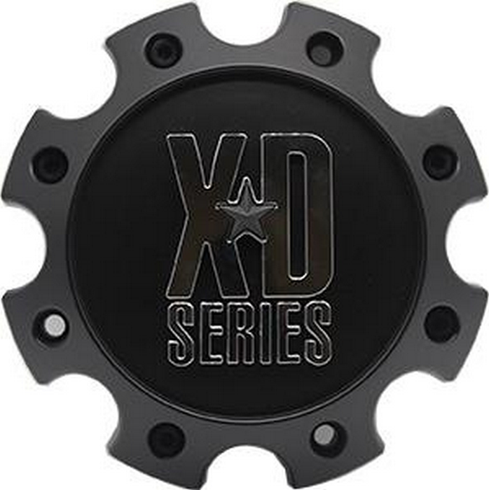 XD 1079L170SGB-H42 XDS CAP SG-BLACK 8X6.5/170 W/ BLK SCREWS - Truck Part Superstore