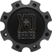 XD 1079L170SGB-H42 XDS CAP SG-BLACK 8X6.5/170 W/ BLK SCREWS - Truck Part Superstore