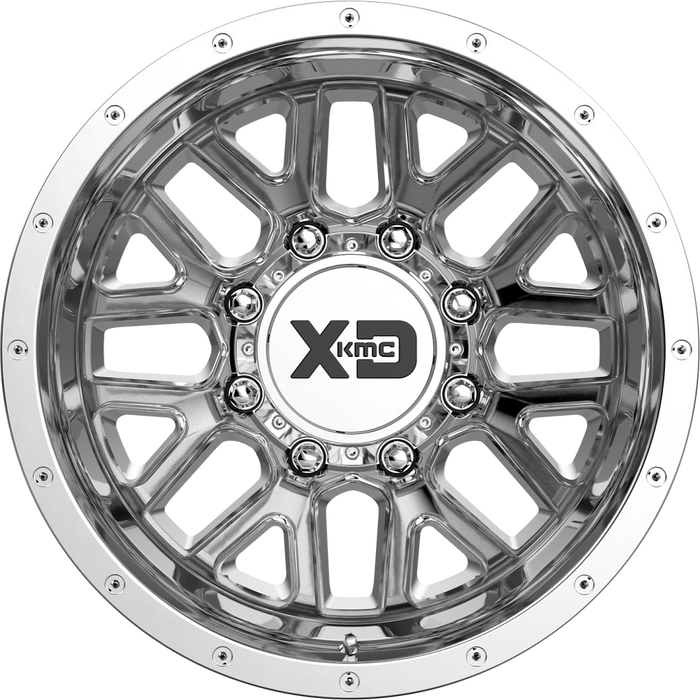 XD 1079L171FCH-H44 XDS DUALLY FRONT CAP (CH/GB) - 8X6.5 - Truck Part Superstore