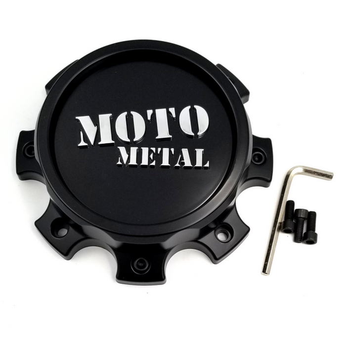 Moto Metal 1079L171FMOSB-H44 MOTO DUALLY FRONT CAP (SB/CH) - 8X6.5 - Truck Part Superstore