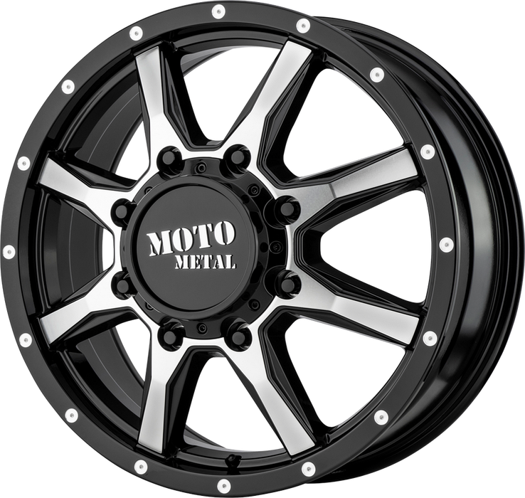 Moto Metal 1079L199FMOSB-H47 MOTO DUALLY FRONT CAP (SB/CH)- 8X200/210 - Truck Part Superstore