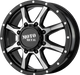 Moto Metal 1079L199FMOSB-H47 MOTO DUALLY FRONT CAP (SB/CH)- 8X200/210 - Truck Part Superstore