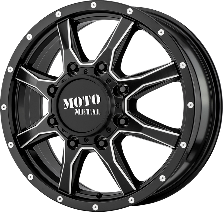 Moto Metal 1079L199RMOSB-H122 MOTO DUALLY REAR CAP (SB/CH) - 8X200/210 - Truck Part Superstore