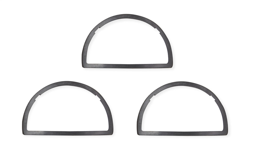 Holley 108-127 Air Cleaner Gasket; For Use w/Holley Tri-Power Carburetor System; 3 pc.; - Truck Part Superstore