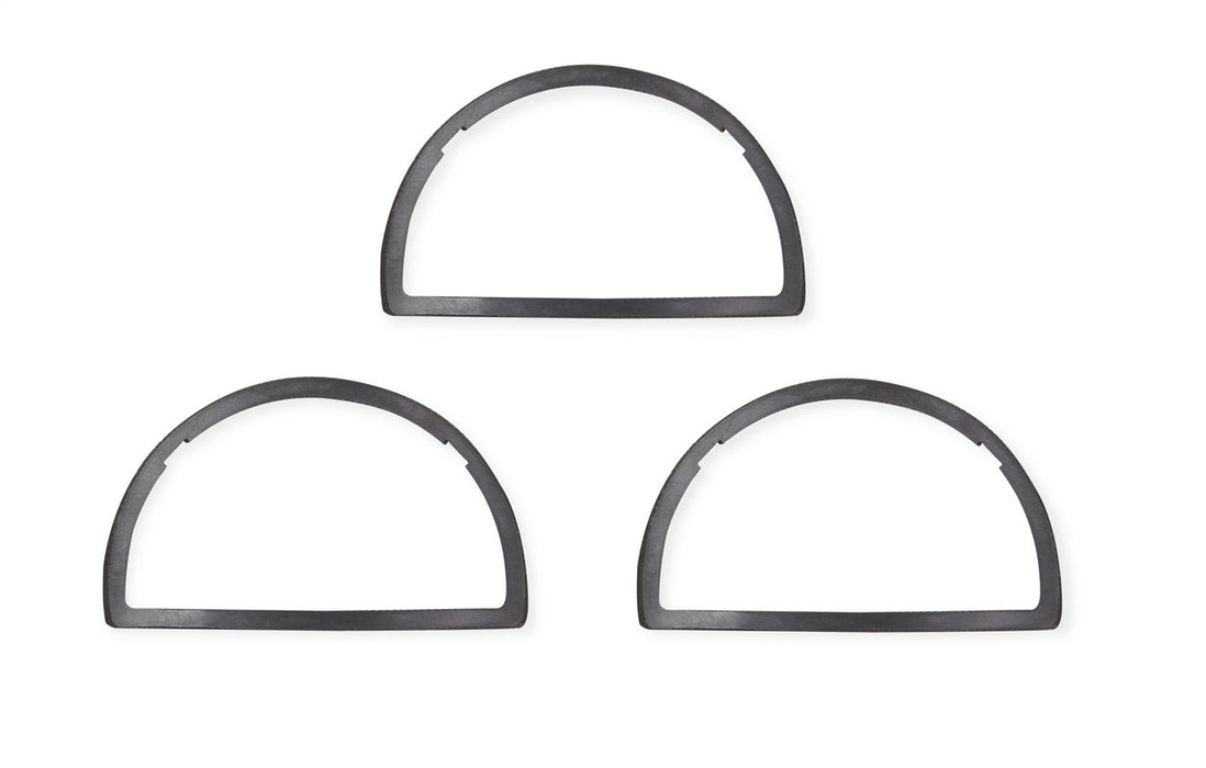 Holley 108-127 Air Cleaner Gasket; For Use w/Holley Tri-Power Carburetor System; 3 pc.; - Truck Part Superstore