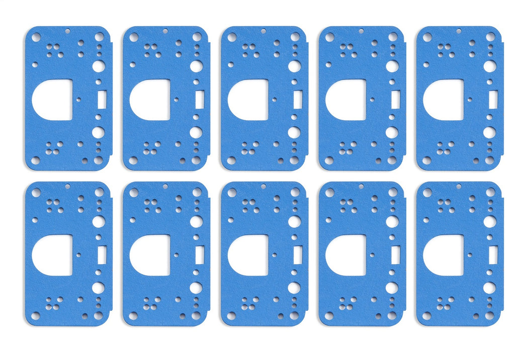 Holley 108-198 Metering Block Gaskets; Dominator 3 Circuit; 10 Pack; - Truck Part Superstore