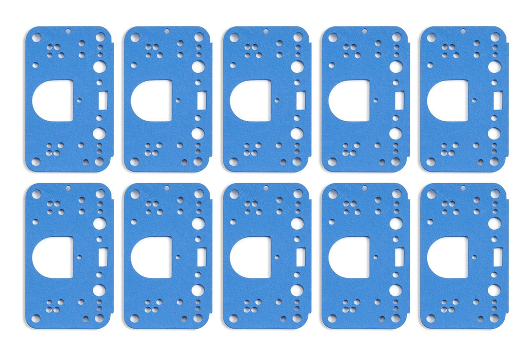 Holley 108-198 Metering Block Gaskets; Dominator 3 Circuit; 10 Pack; - Truck Part Superstore