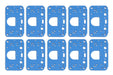 Holley 108-198 Metering Block Gaskets; Dominator 3 Circuit; 10 Pack; - Truck Part Superstore