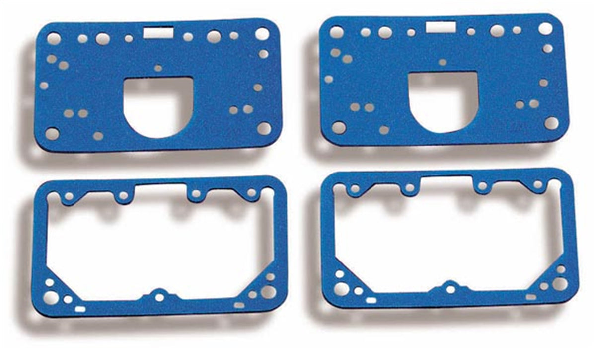Holley 108-200 Carburetor Gasket; For Holley 4 bbl; Incl. 2 Each Of PN[108-89-2/108-83-2]; - Truck Part Superstore