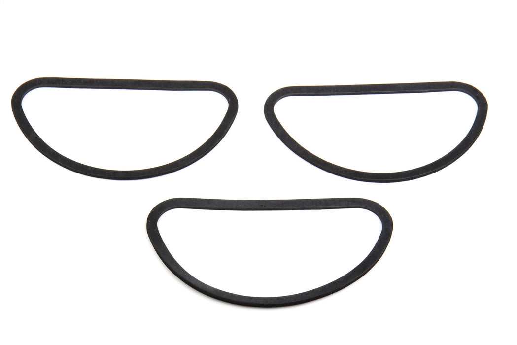 Holley 108-71 Air Cleaner Gasket; D-Shaped; For 3x2 in. Carburetor; 3 Pack; - Truck Part Superstore