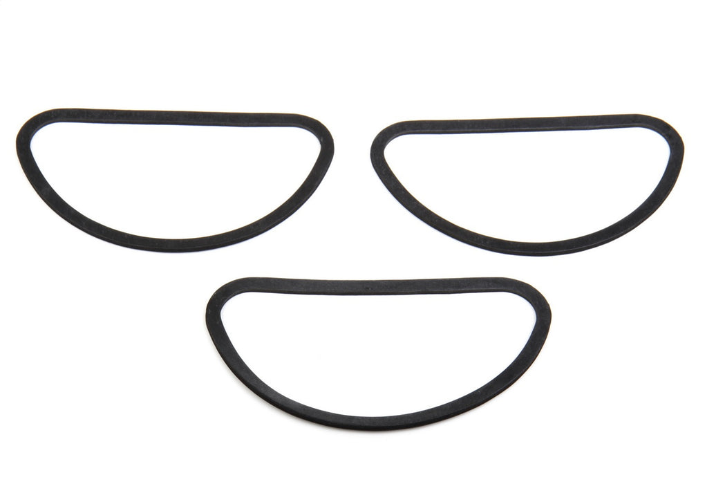 Holley 108-71 Air Cleaner Gasket; D-Shaped; For 3x2 in. Carburetor; 3 Pack; - Truck Part Superstore