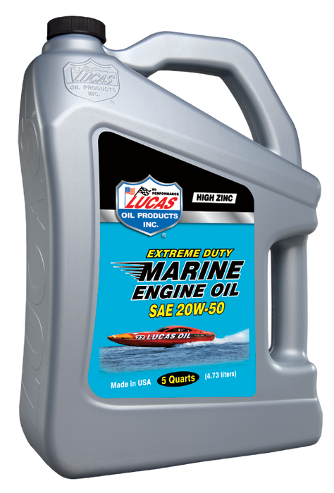 Lucas Oil Products 10810 Marine SAE 20W-50 Engine Oil - Truck Part Superstore
