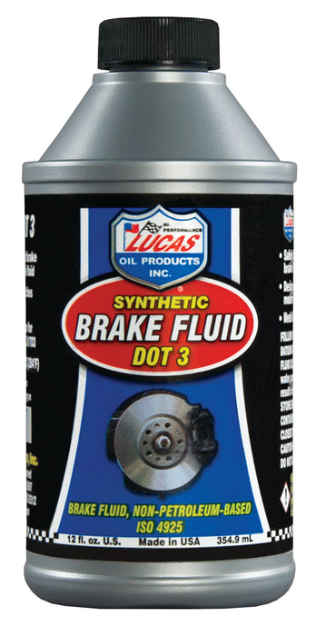 Lucas Oil Products 10825 Lucas DOT 3 Brake Fluid - Truck Part Superstore