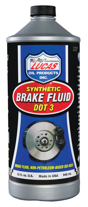 Lucas Oil Products 10826 Lucas DOT 3 Brake Fluid - Truck Part Superstore