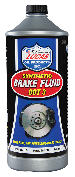 Lucas Oil Products 10826 Lucas DOT 3 Brake Fluid - Truck Part Superstore