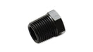 Vibrant Performance 10882 Hex Head Pipe Plug; Size: 3/8in. NPT; 6061 Aluminum; Anodized Black; - Truck Part Superstore