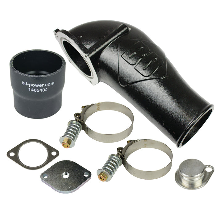 BD Diesel 1090003 X-Intake c/w EGR Cooler Delete Kit - 2008-2010 Ford 6.4L (sold in Canada only). - Truck Part Superstore