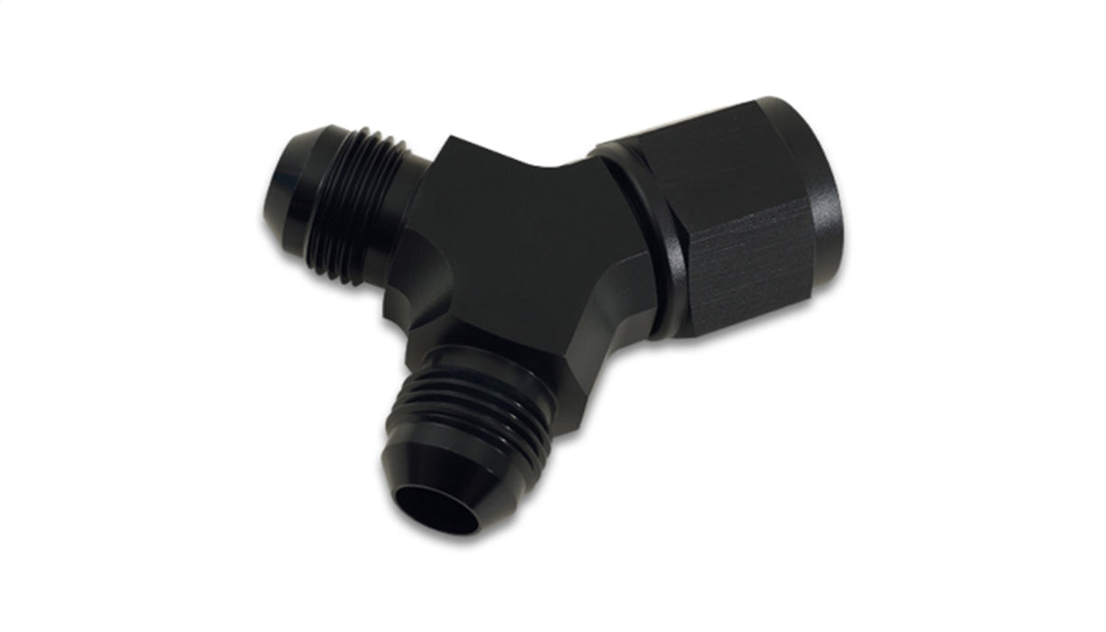 Vibrant Performance 10909 90 Degree Y Adapter; Female Size: -12 AN; Dual Male Size: -10 AN; - Truck Part Superstore