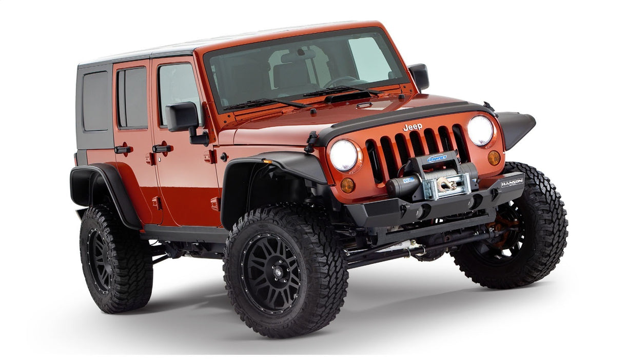 Bushwacker 10918-07 Flat Style Fender Flares - Truck Part Superstore