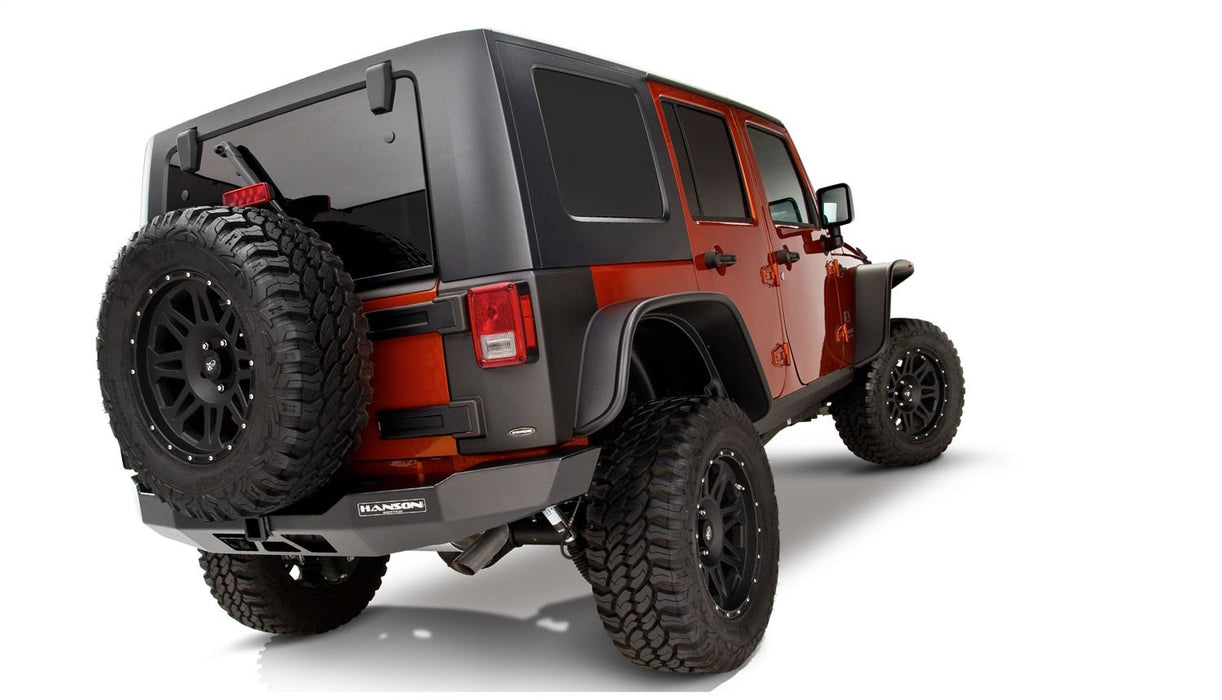 Bushwacker 10918-07 Flat Style Fender Flares - Truck Part Superstore