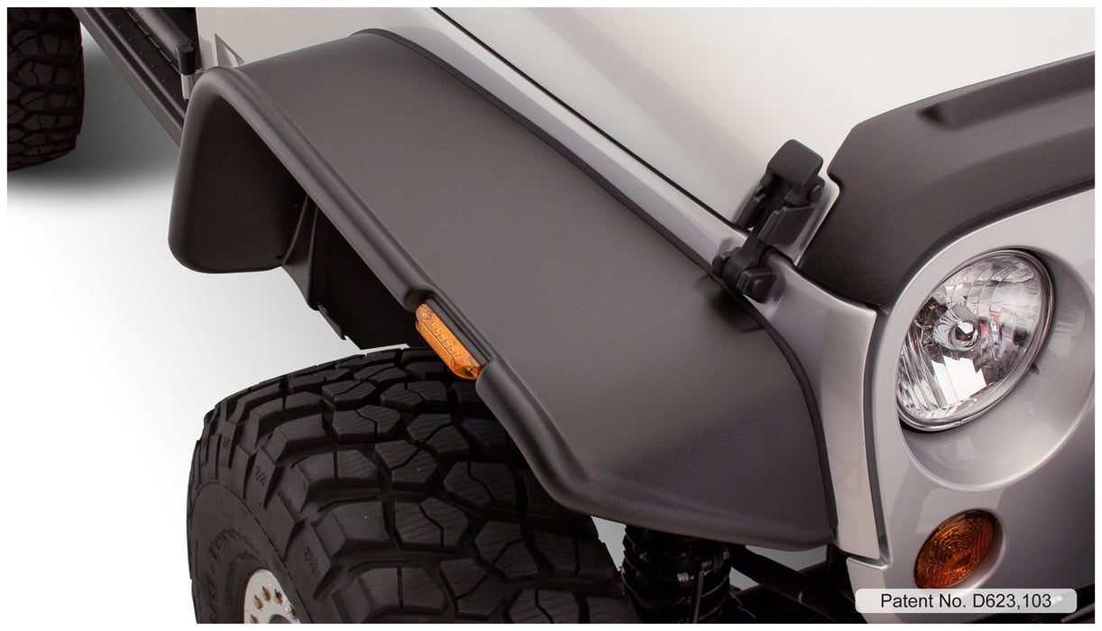 Bushwacker 10919-07 Flat Style Fender Flares - Truck Part Superstore
